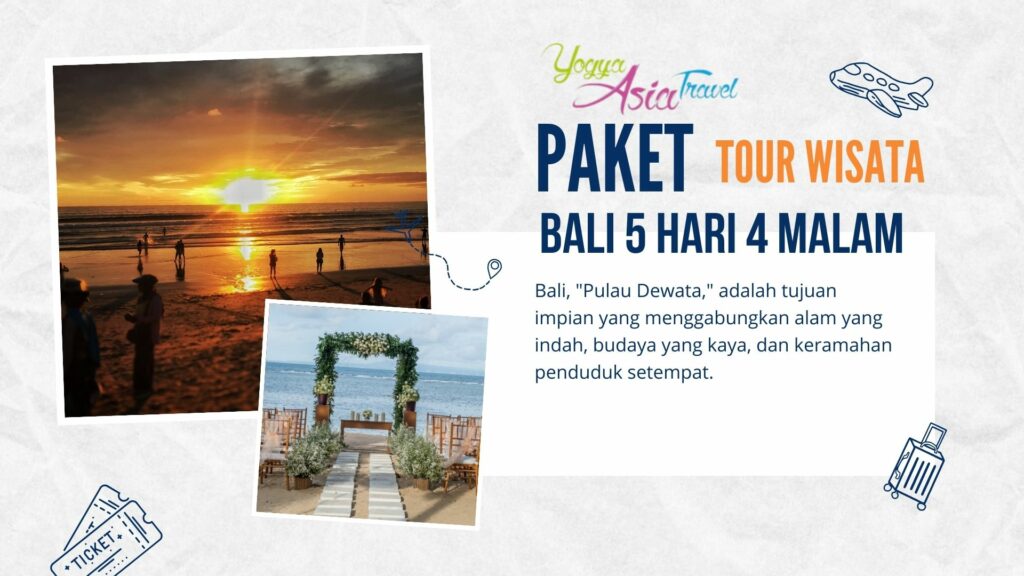 Paket Tour Wisata Bali 5 Hari 4 Malam